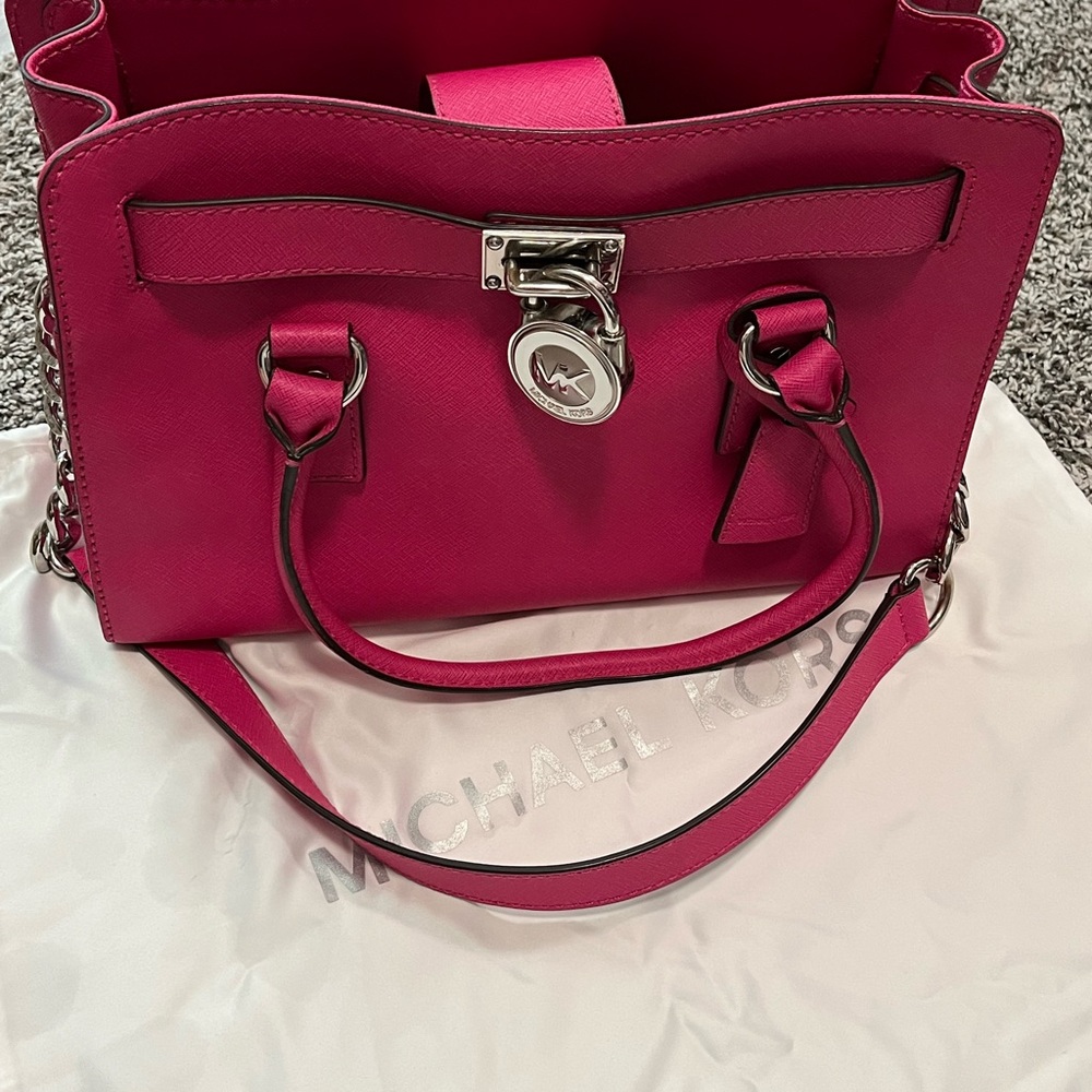 Michael Kors Fuchsia Satchel